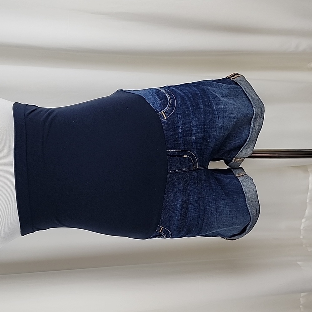 A Pea in the Pod Maternity Jean Shorts